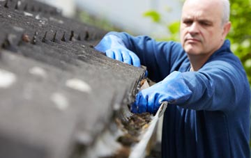 cleaning and inspecting Grunsagill roofs